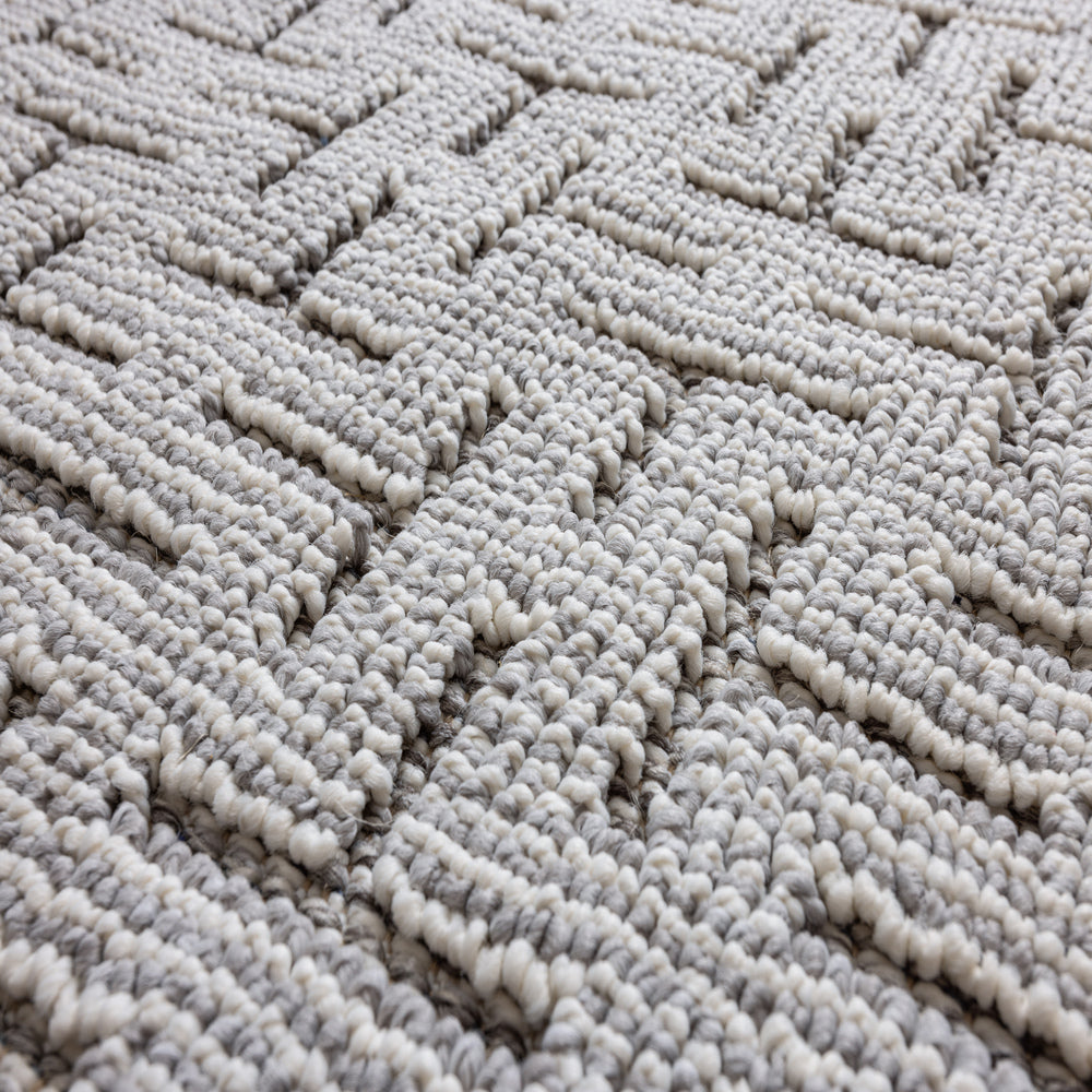 Ambrose Keys Rug  Grey/Cream
