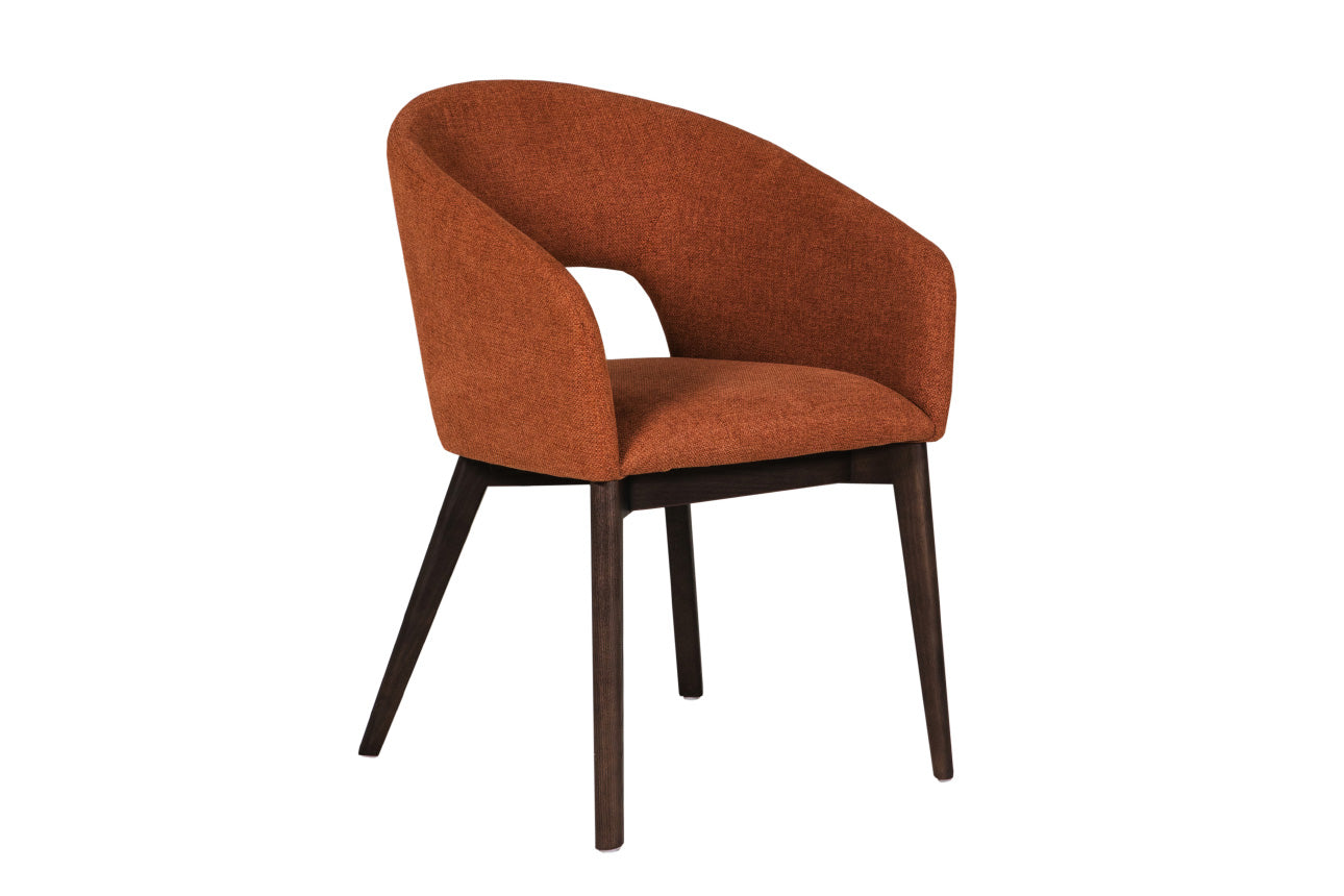 Arya Dining Chair- Rust