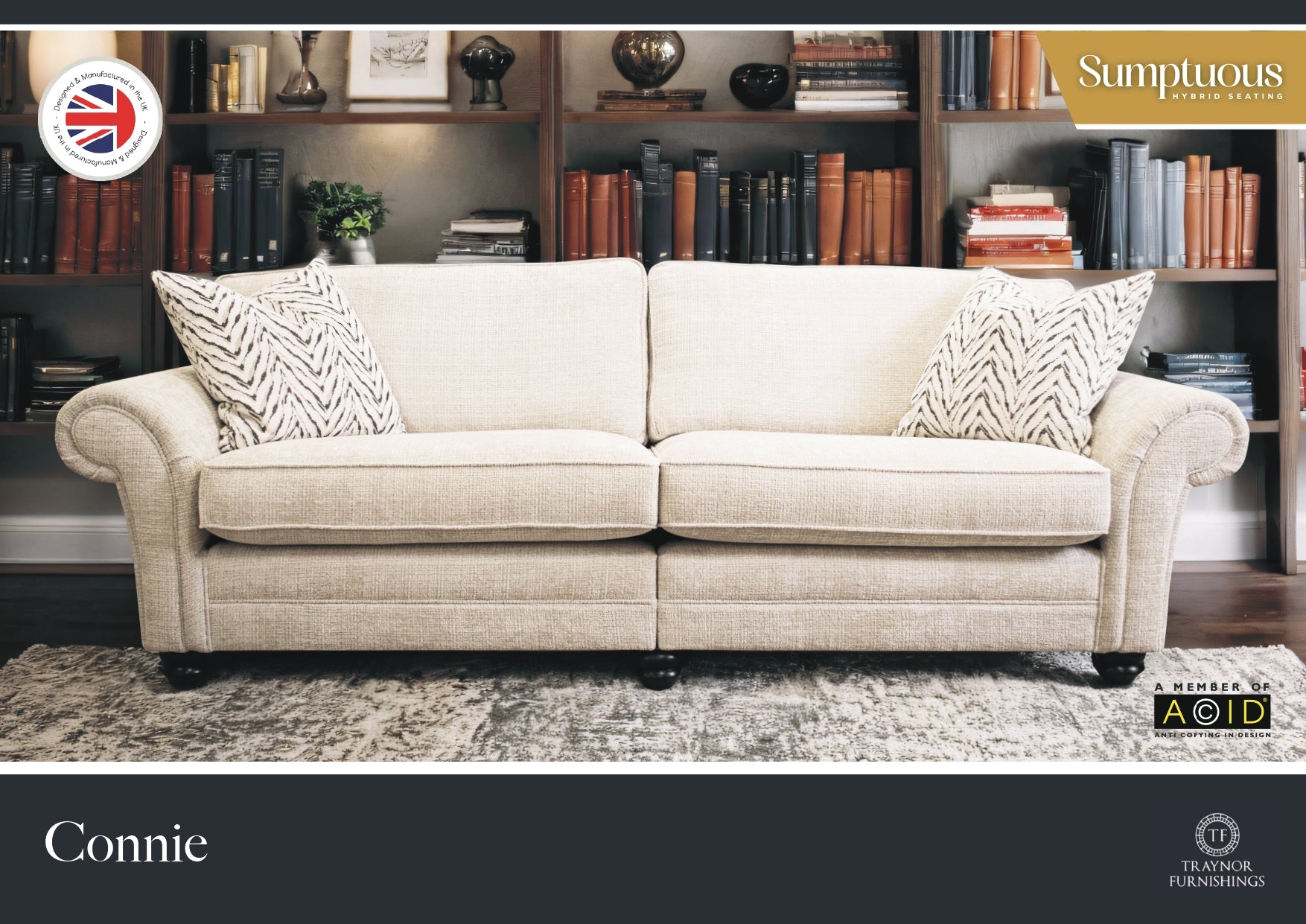 Connie Sofa Range - Made to order