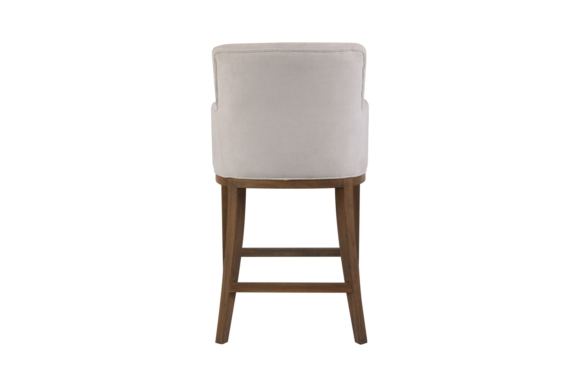 Louis Upholstered Bar Stool – Soft Stone