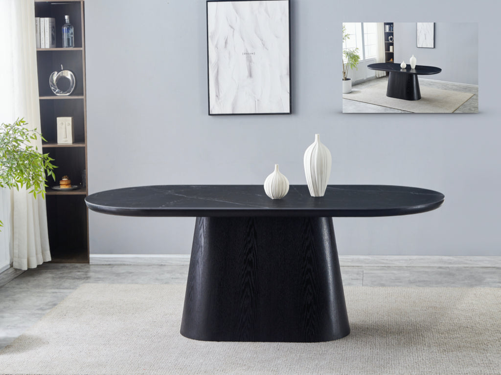 Cal Dining Table- Black