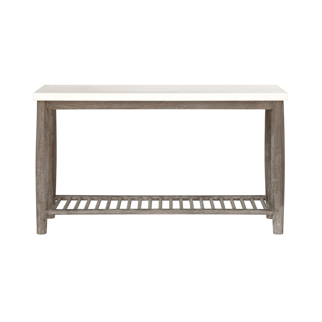 Dakota Console Table White Top