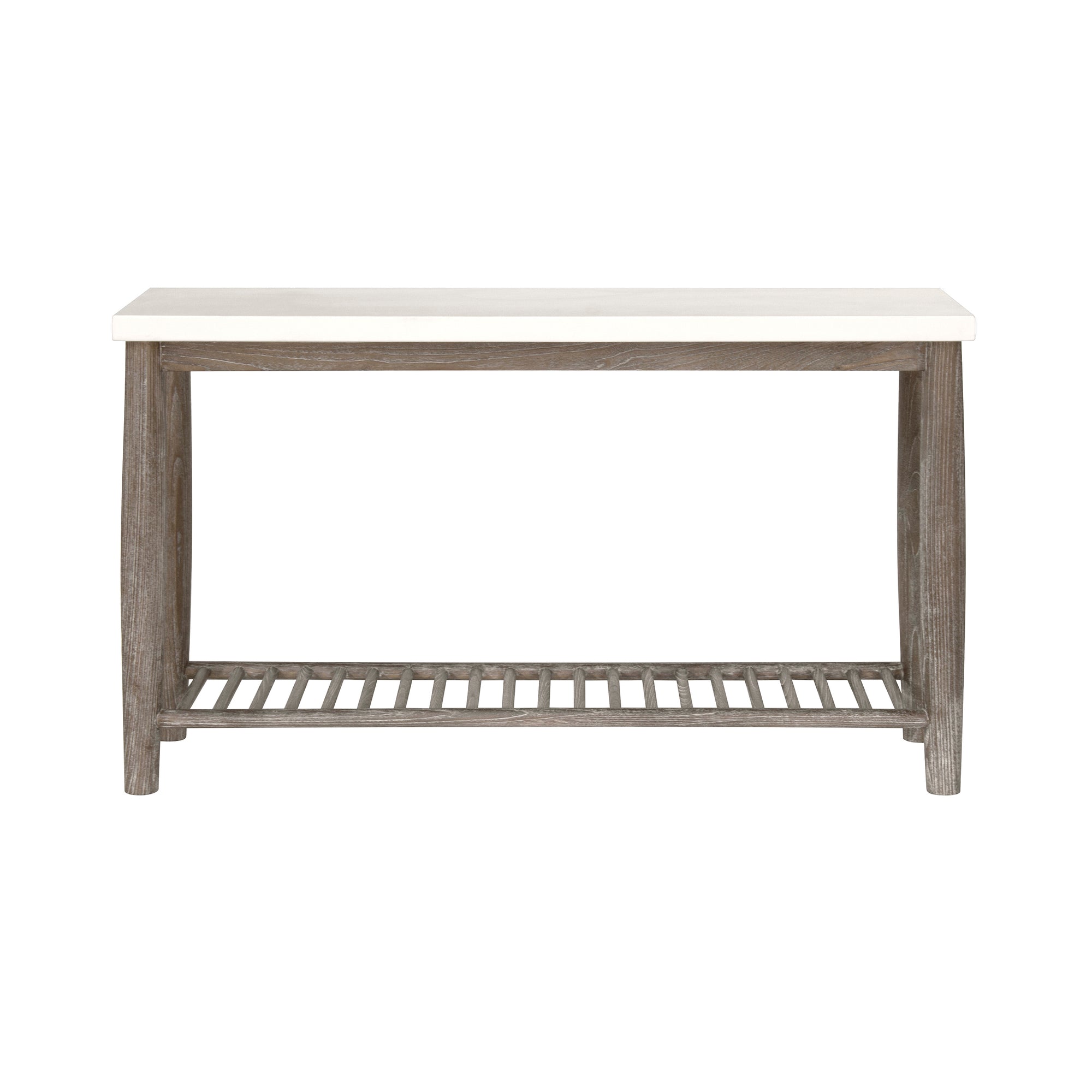 Dakota Console Table White Top