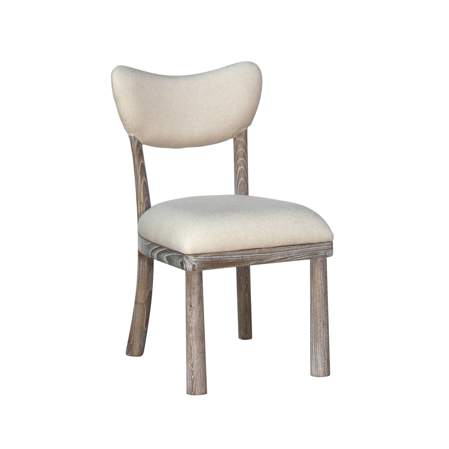 Dakota Oak & Fabric Dining Chair