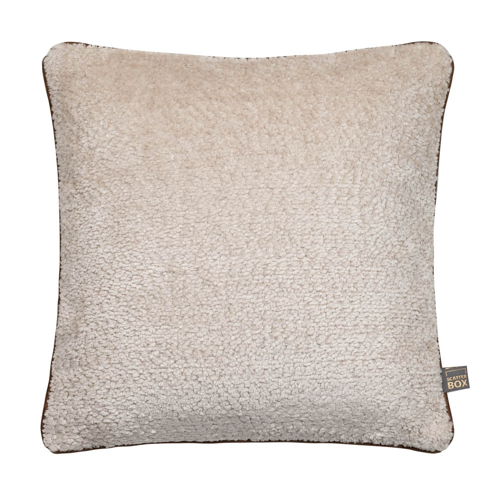 Scatter Box Quilo  Duo 43x43cm Cushion -Cream/Brown