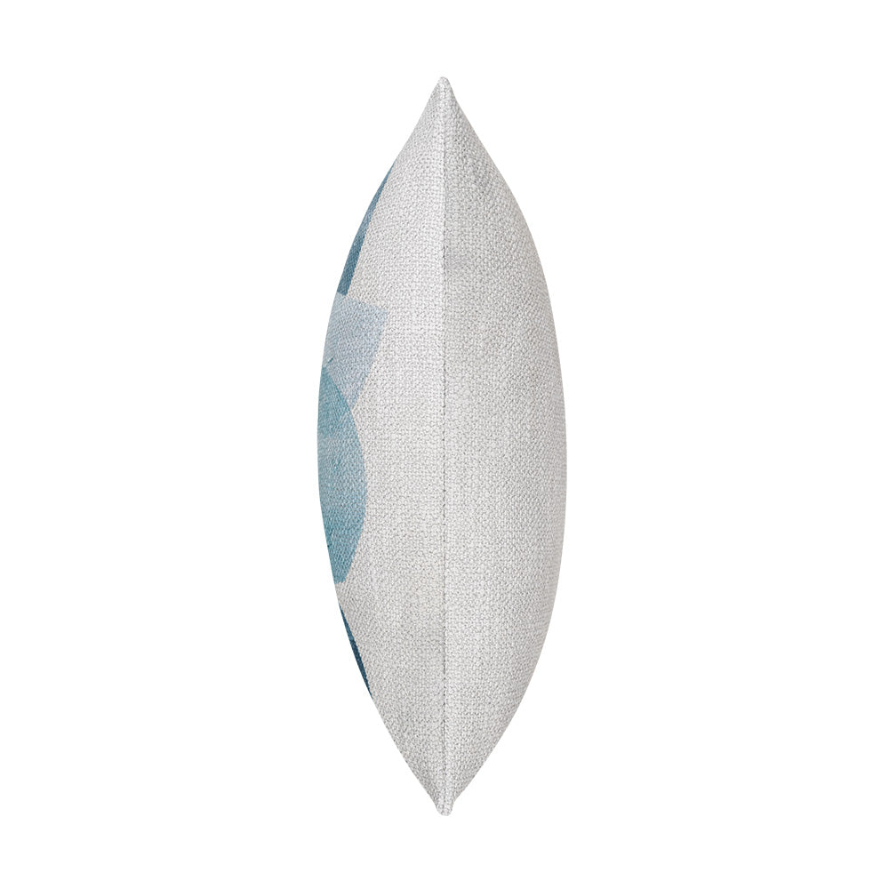 Geo Stack 45x45cm Cushion, Blue