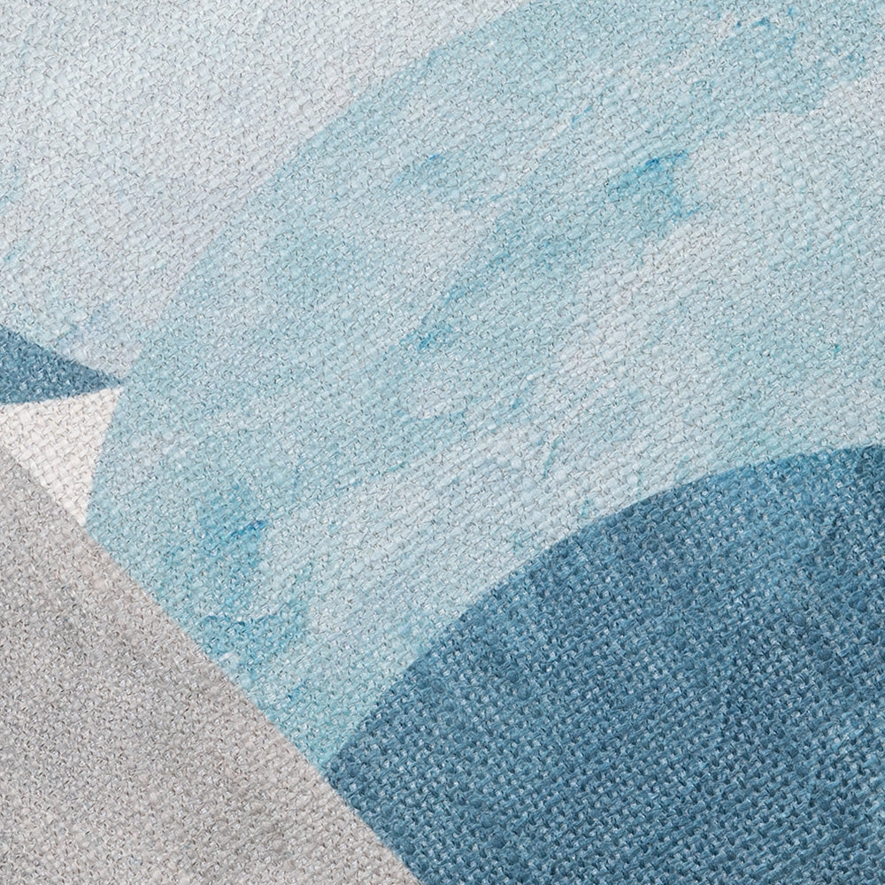 Geo Stack 45x45cm Cushion, Blue