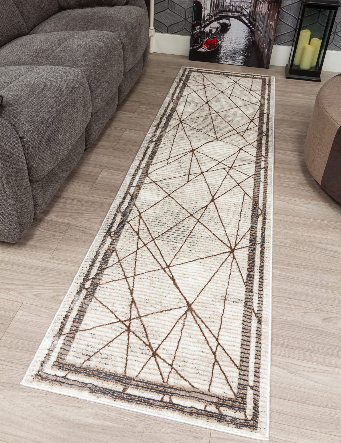 Glitz Art Deco - Beige