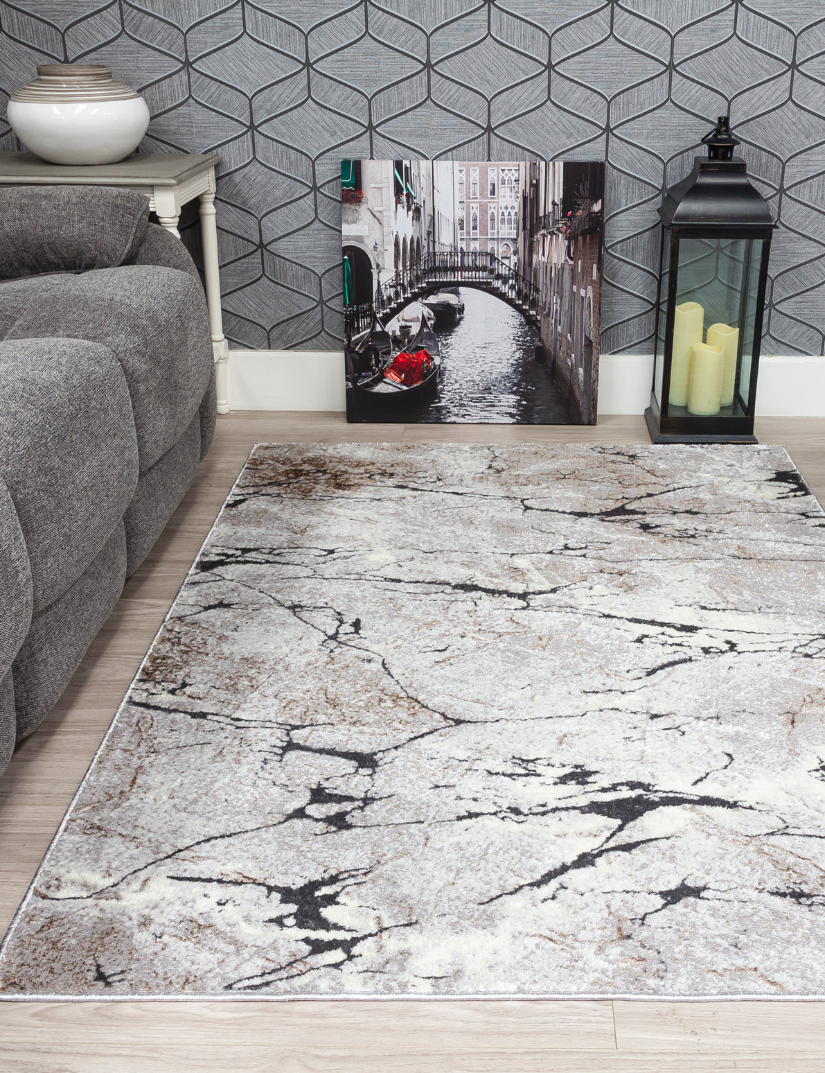 Glitz Marble - Grey