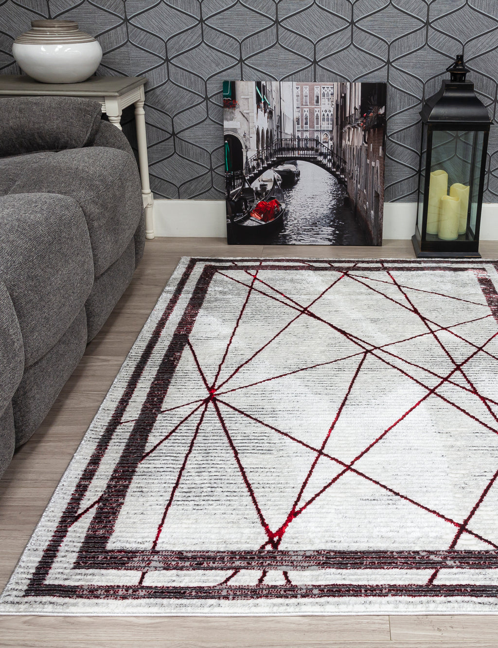 Glitz Art Deco - Red