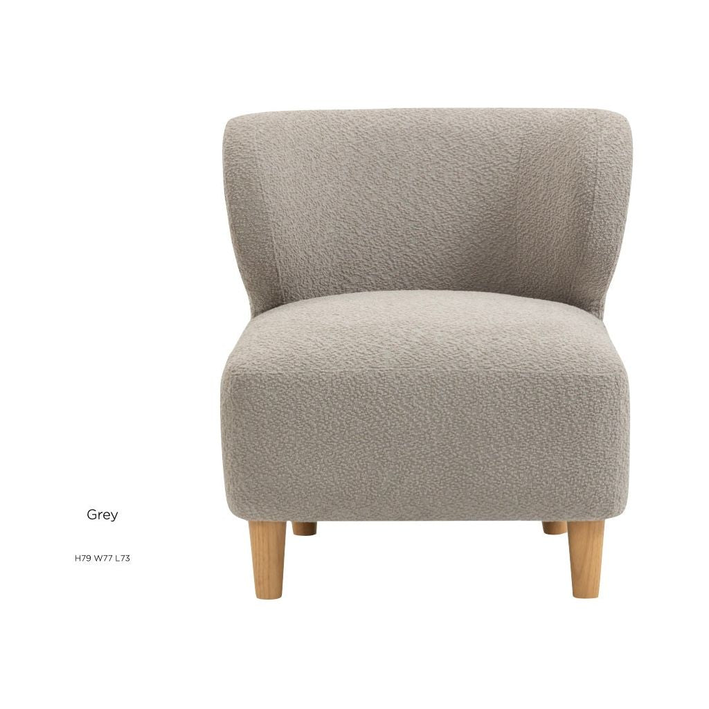 Olivia   Armchair   - Grey