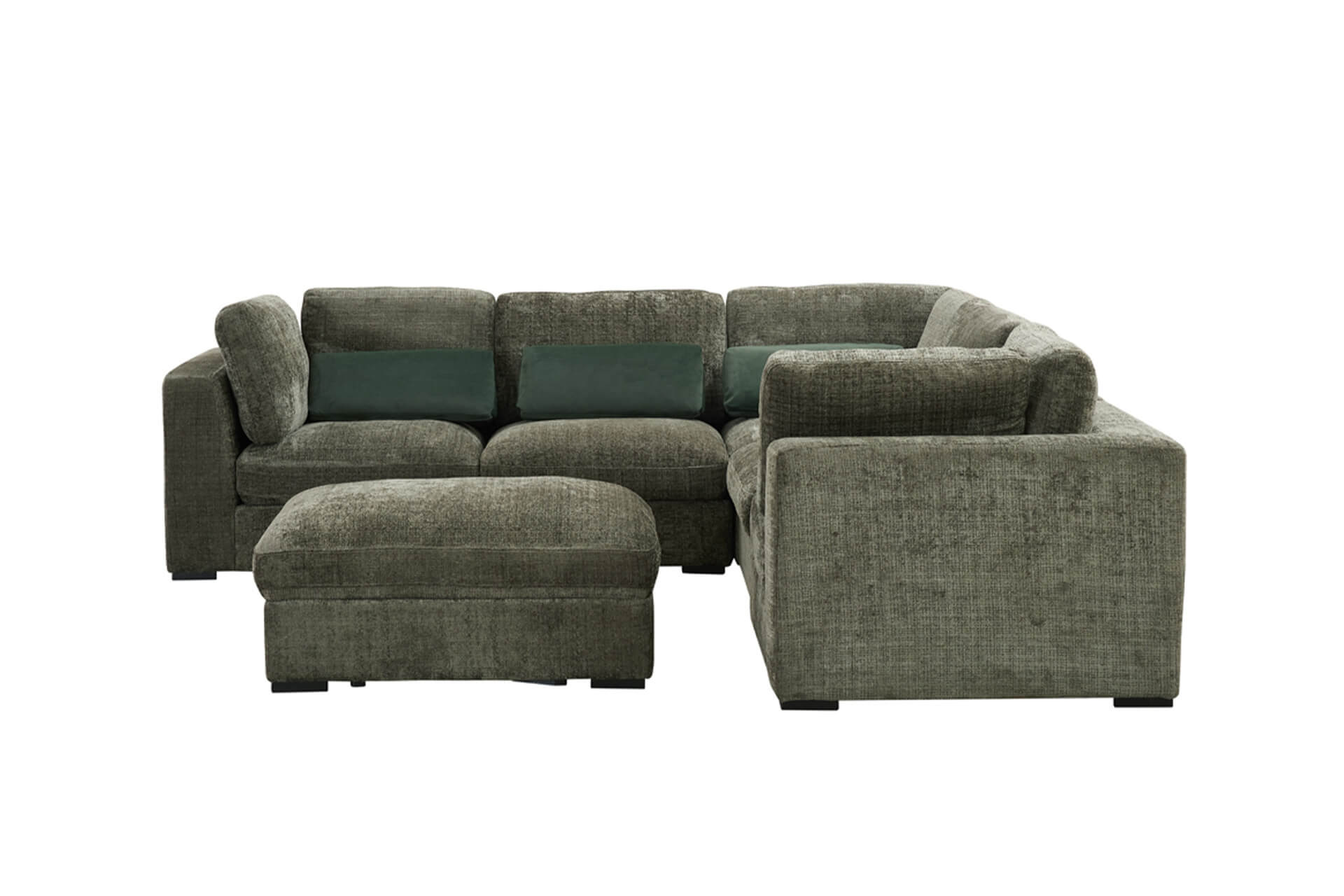 Henry Corner Sofa -Green