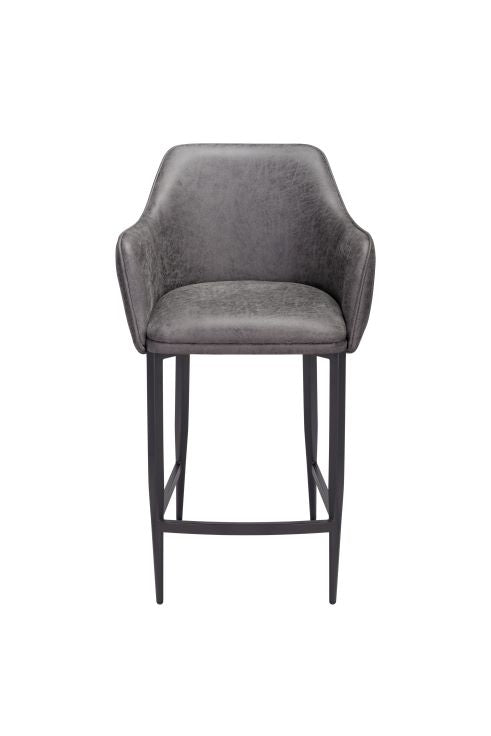 Hoxton  Vintage Barstool -Grey