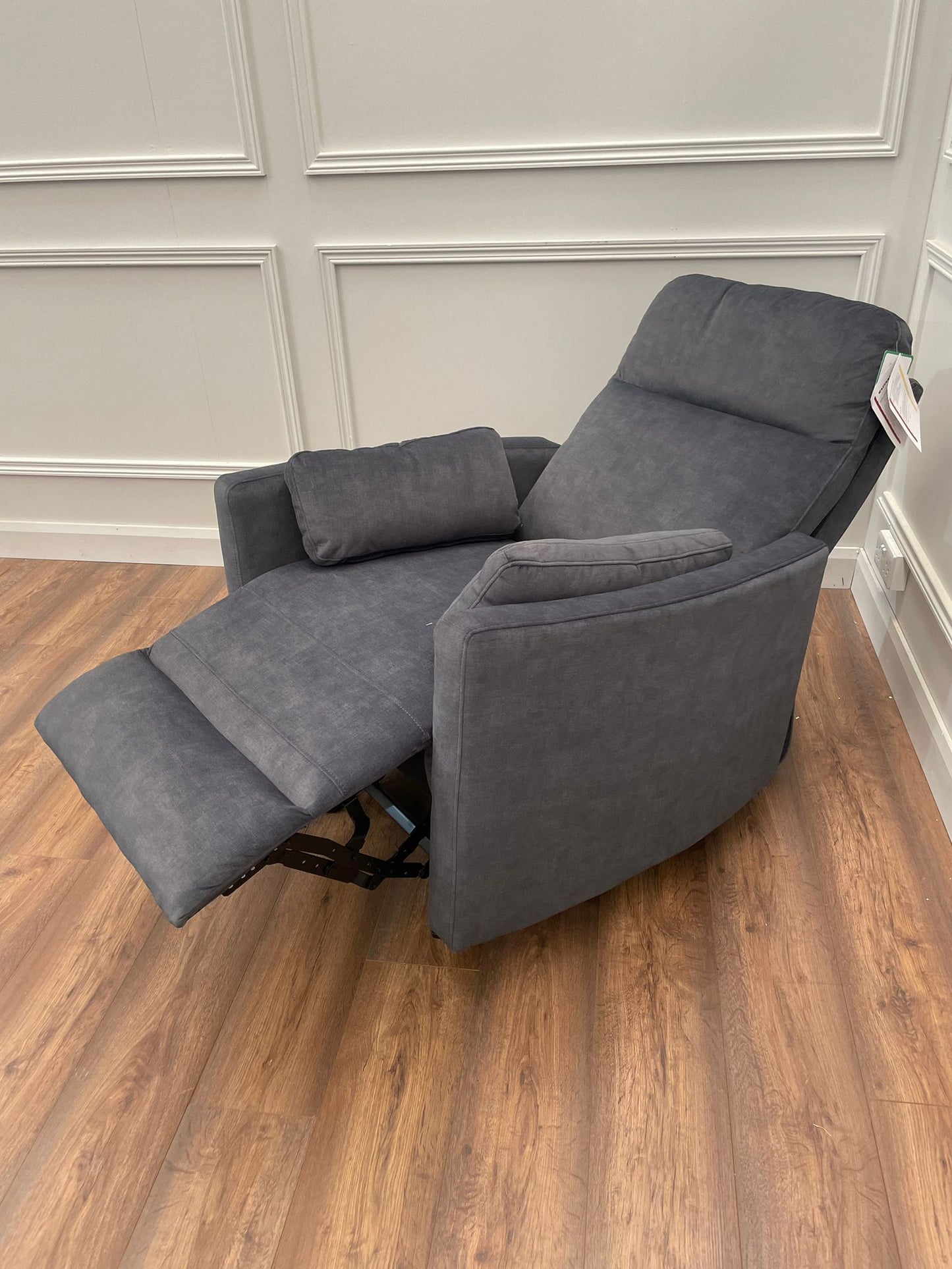 Roxanne Rocking/Recliner  - Grey Velvet