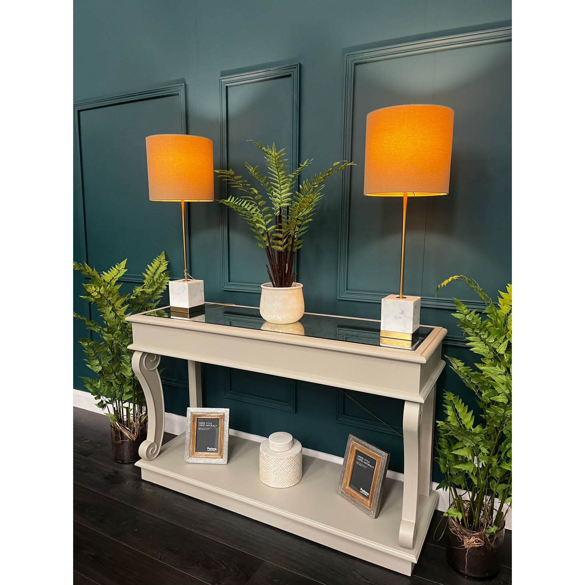 Marseille  Large Mink Console Table