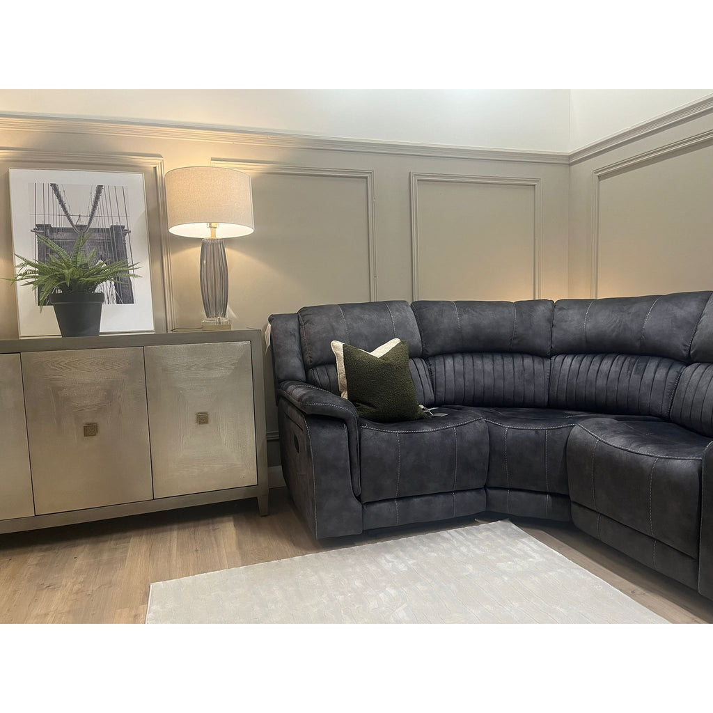 Alaska Power Corner - Charcoal fabric