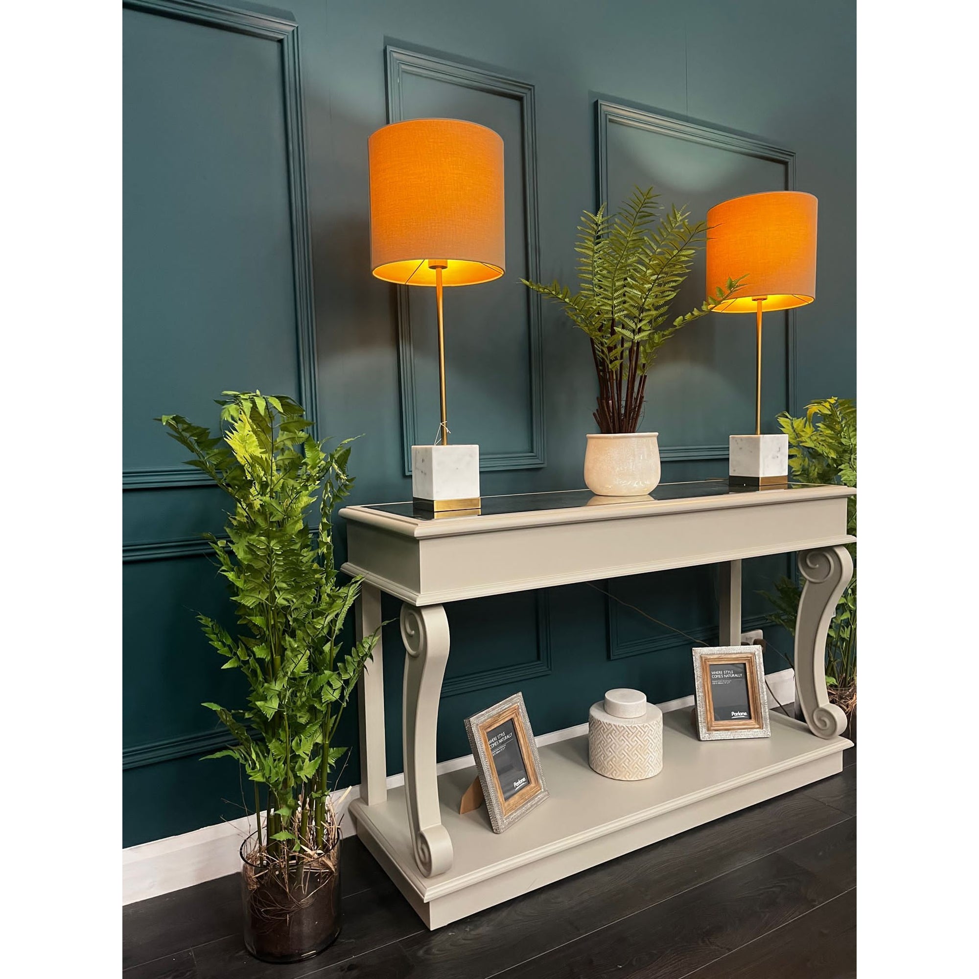 Marseille  Large Mink Console Table