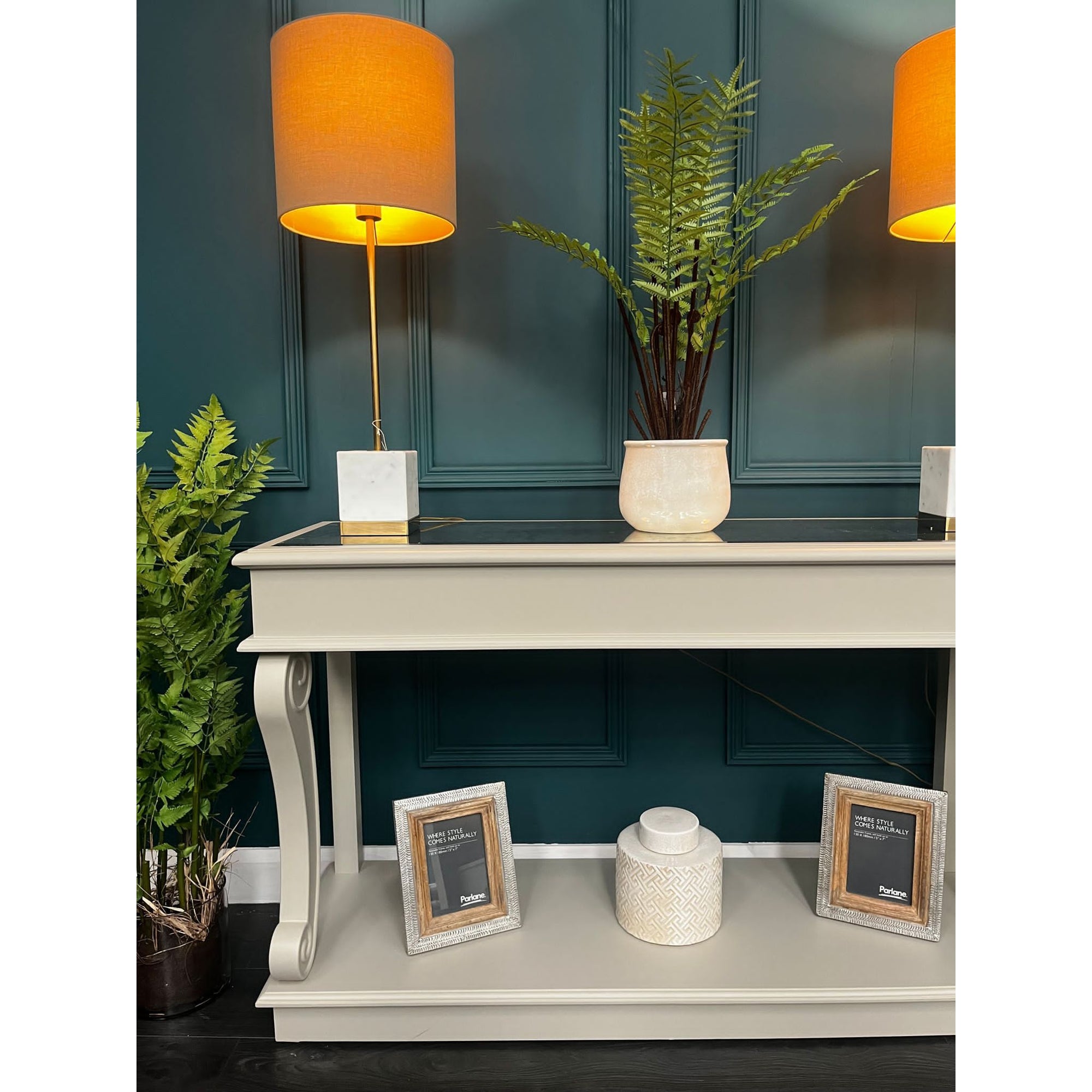 Marseille  Large Mink Console Table