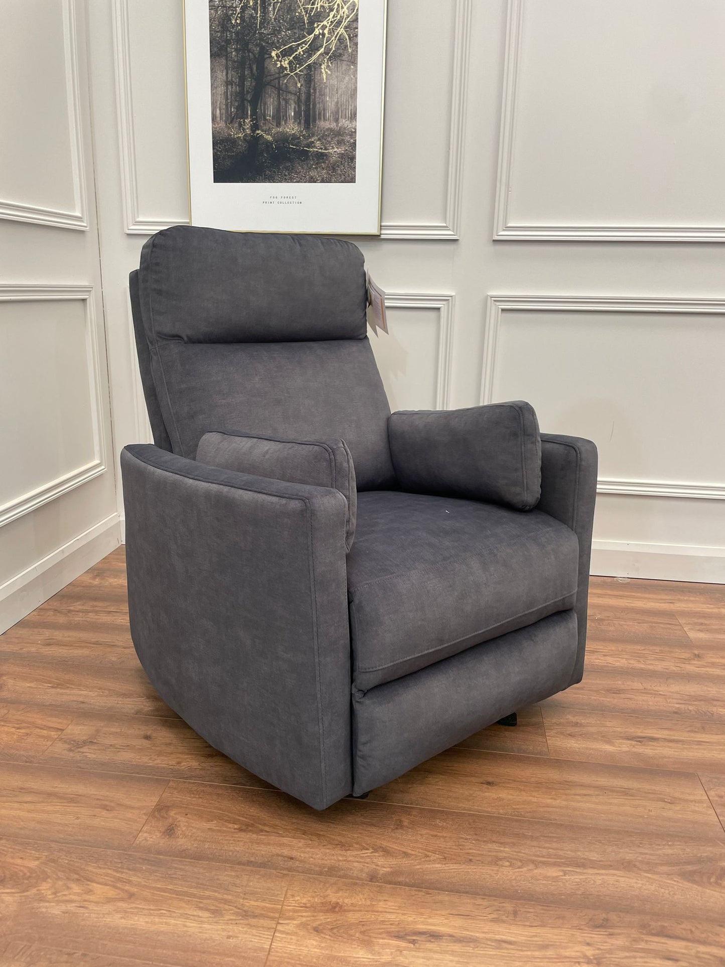 Roxanne Rocking/Recliner  - Grey Velvet