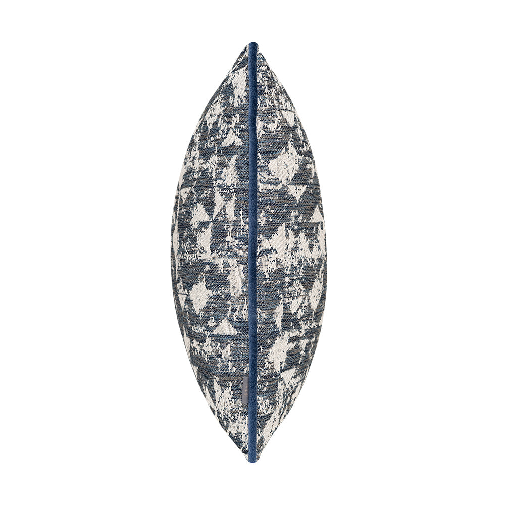 Joni 58x58cm Cushion, Blue/Silver