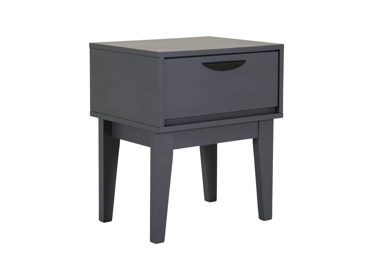 Lucy -  Bedside Table-Grey