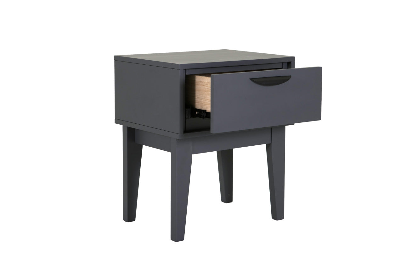 Lucy -  Bedside Table-Grey