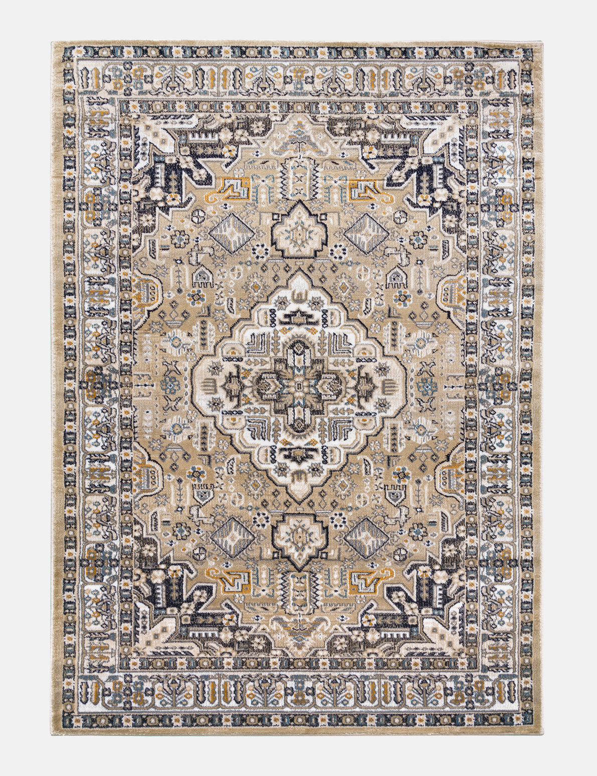 Aziza Medallion - Beige
