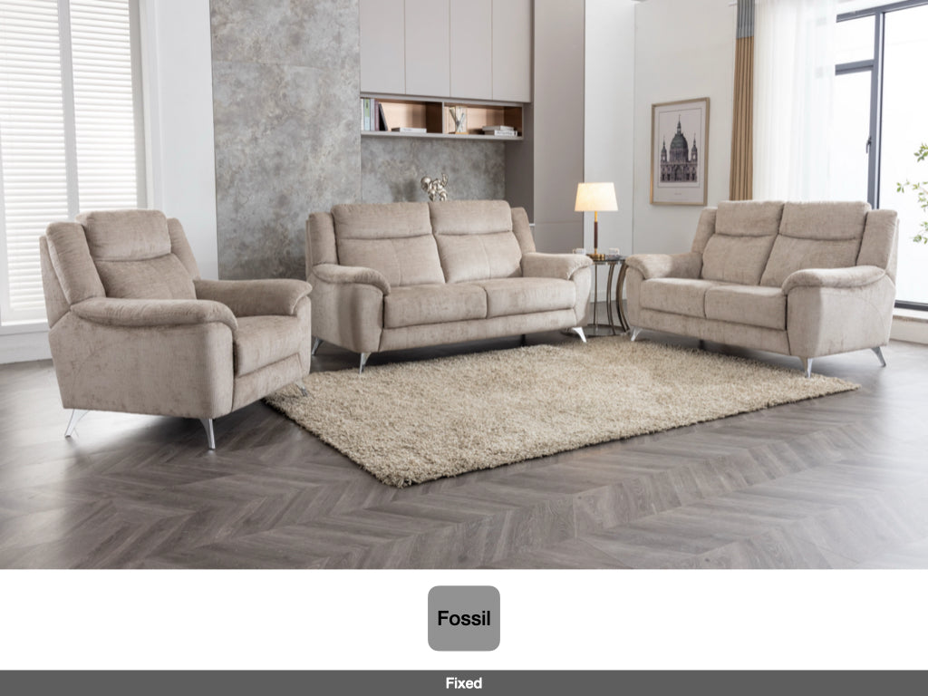 Marilyn Sofa Range Fixed - Fossil