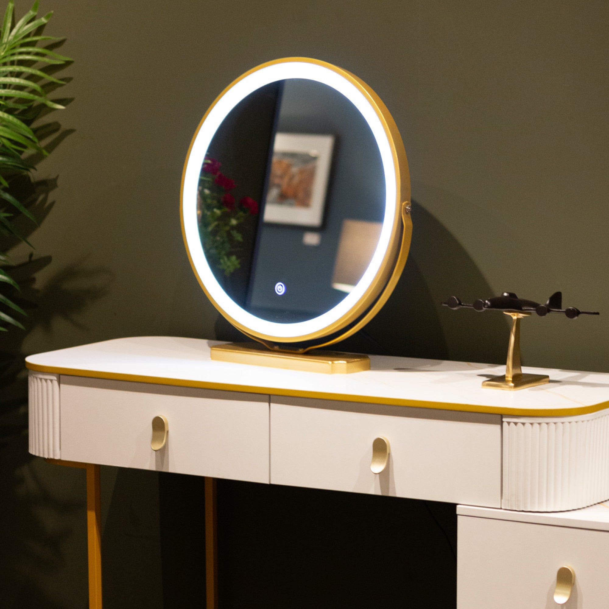 Teely Dressing Table Set  - White