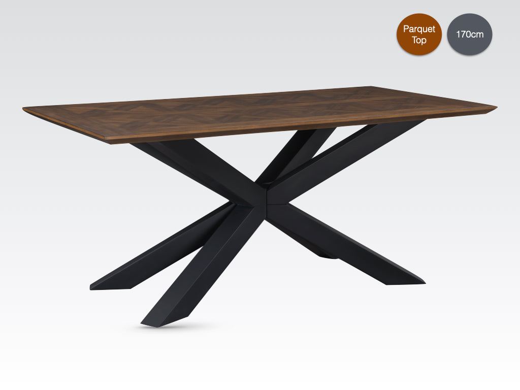Sahara - 2.1m  Parquet Top Dining Table