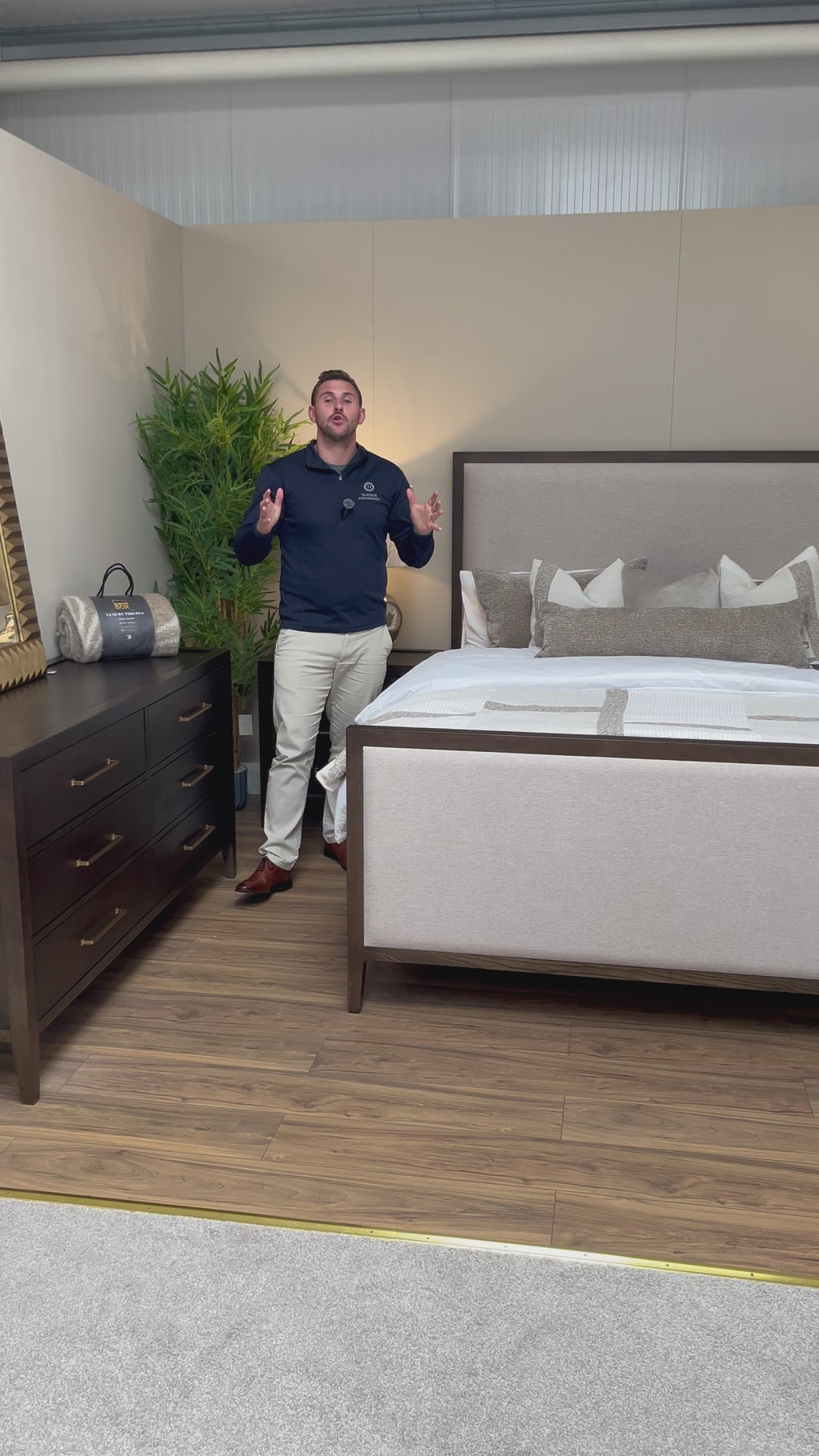 Hampton King Bed Frame