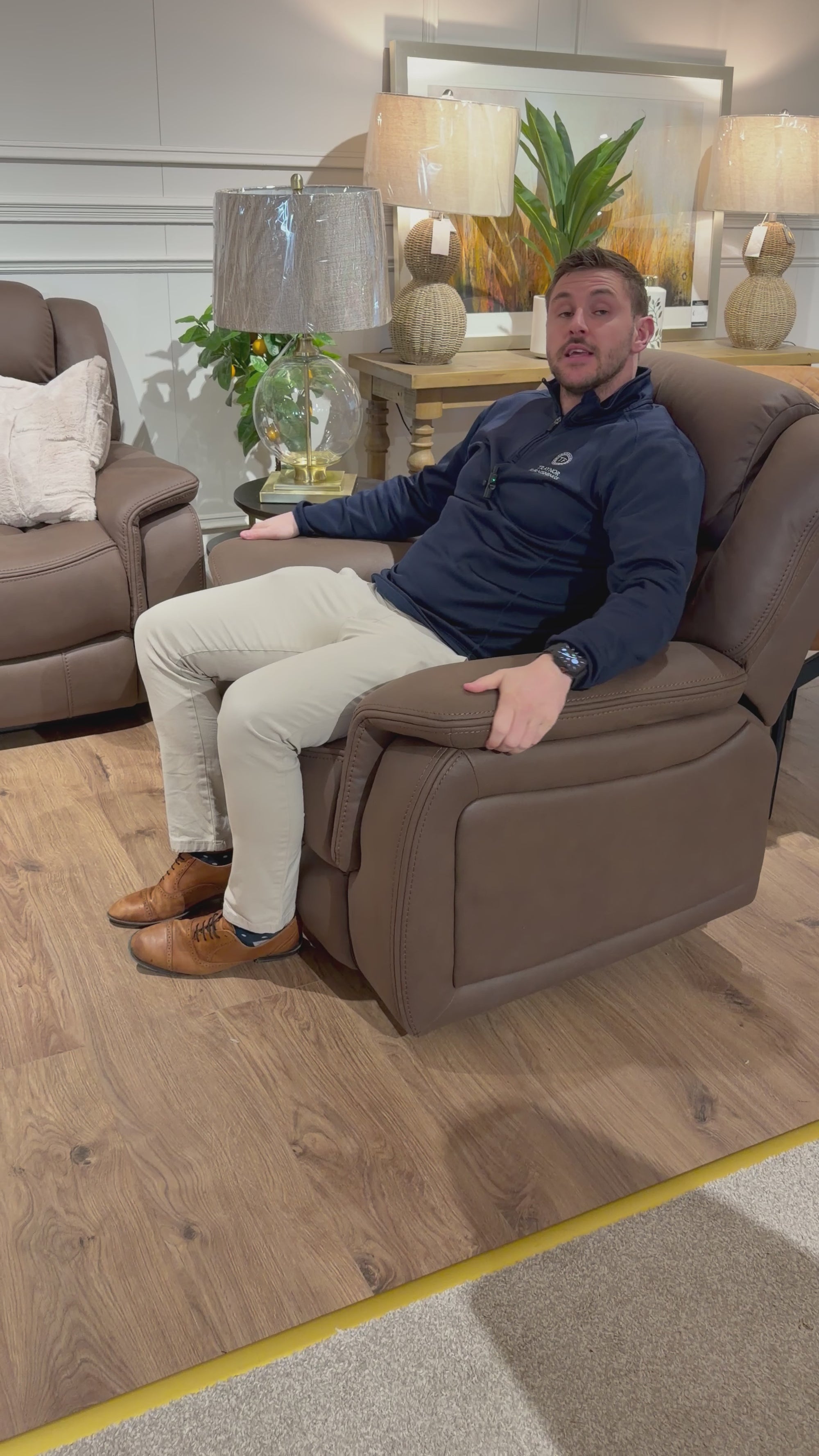 Denver 3 + 1 + 1 -  Brown Microfiber fabric