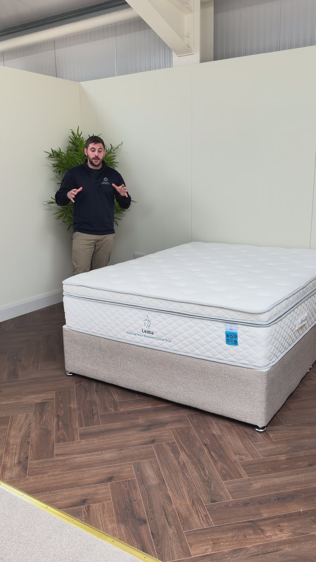 Leaba 2000 Box Top 2000 Mattress - Double