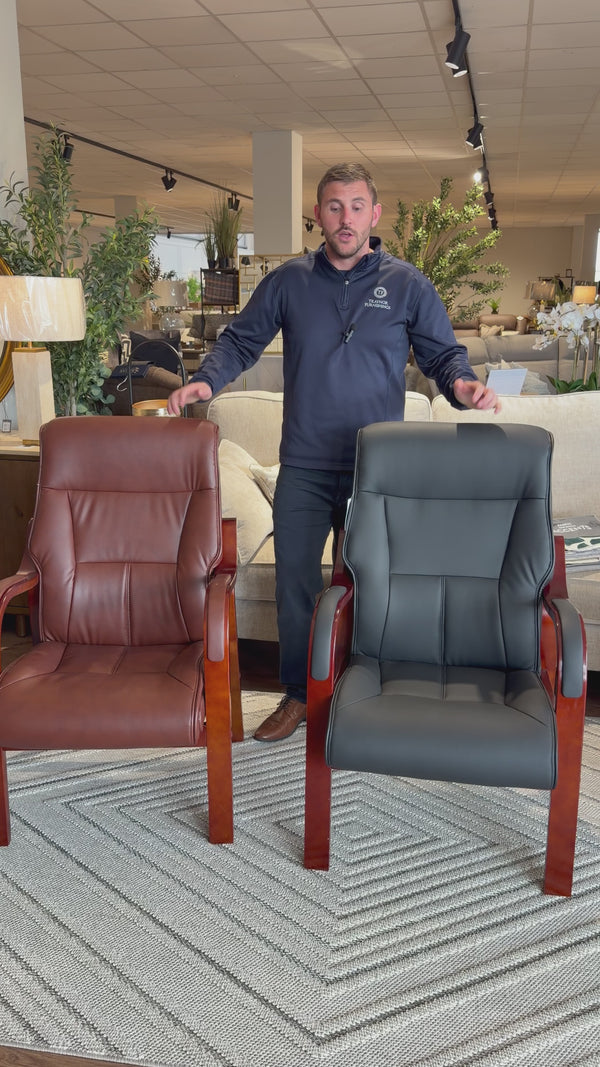 Regent Orthopaedic  High Back Chair – Black