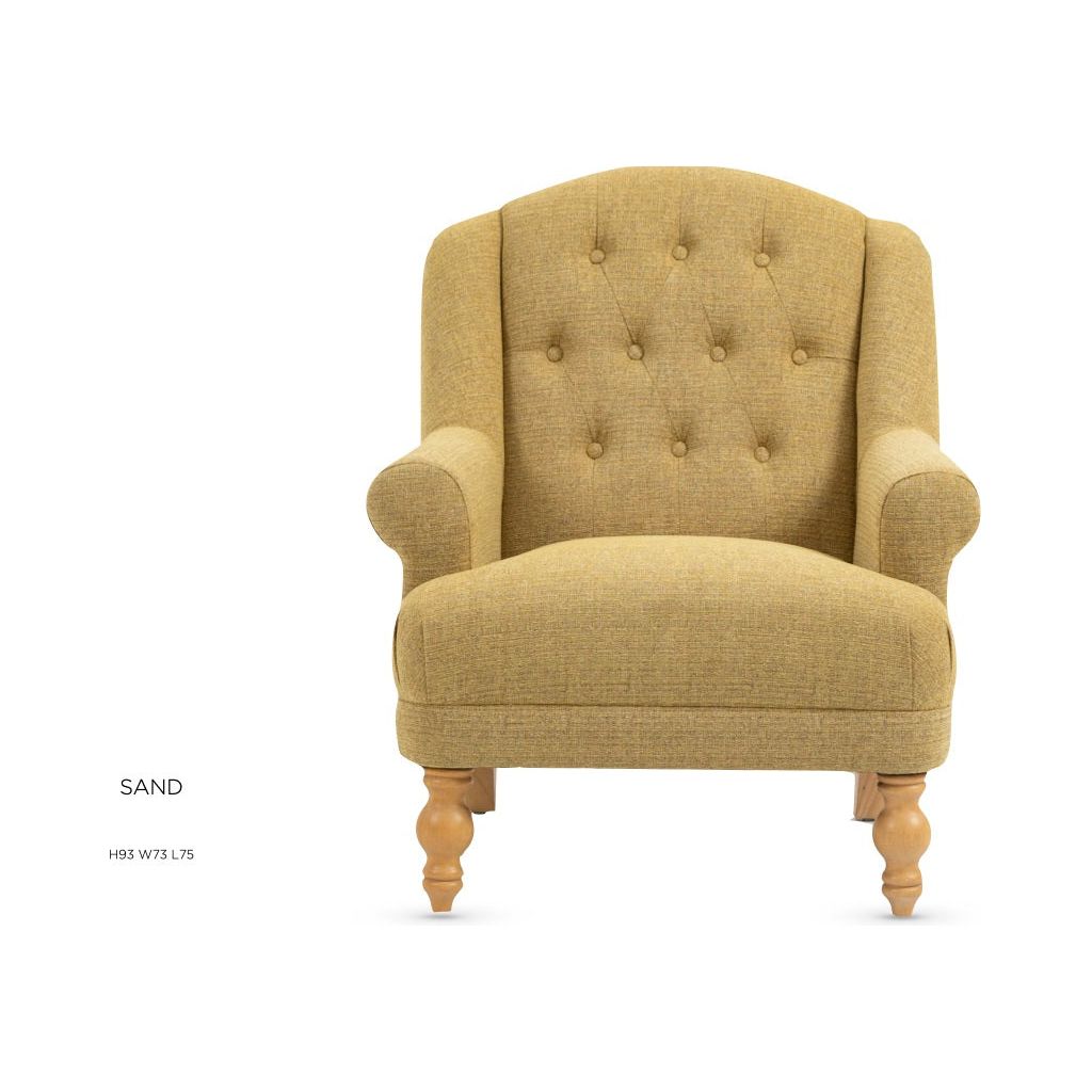 Charlotte Armchair   - Sand