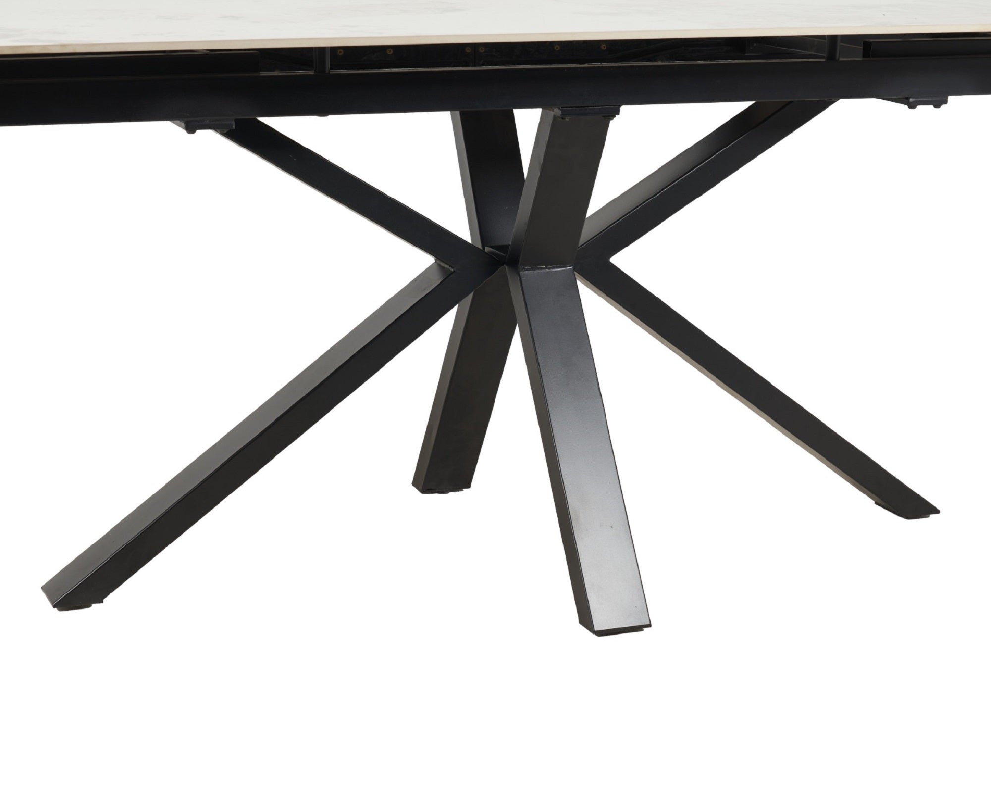 Positano Extendable Table 160-240cm - Gold/Grey