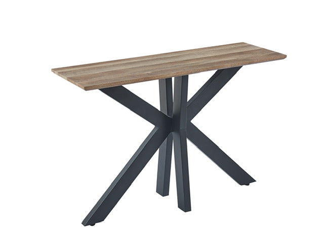 Copenhagen Console Table - Rustic Oak
