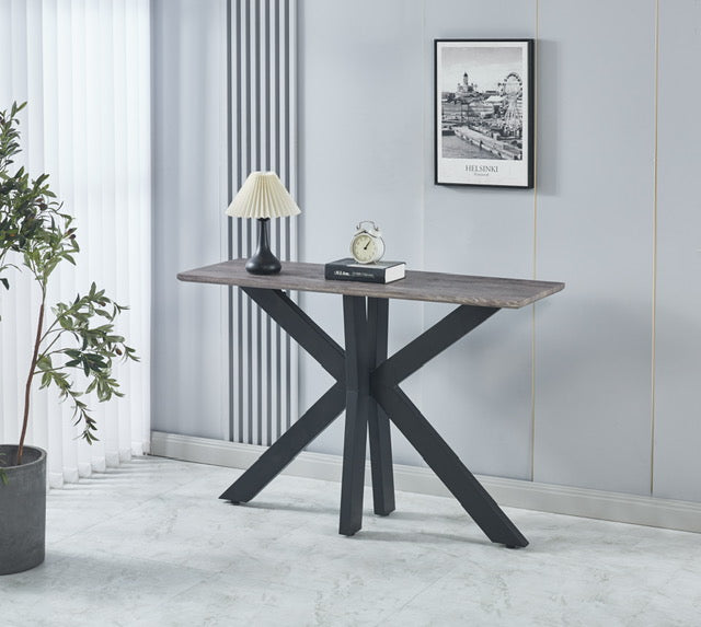 Austin Console Table - Smoke Grey