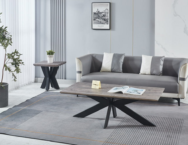 Austin Coffee Table - Smoke Grey