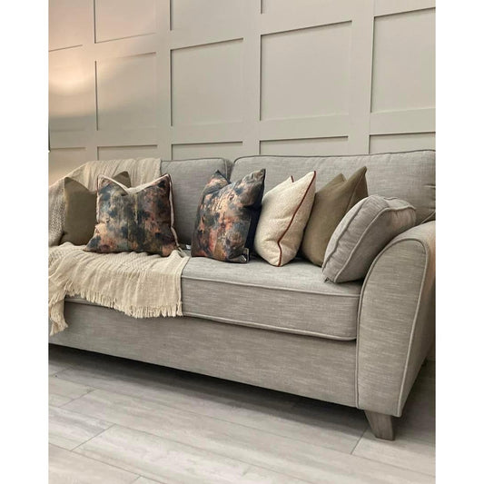 Amalia Sofa Range - Grey Fabric