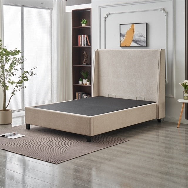 Rivera Ottoman Bed King - Beige