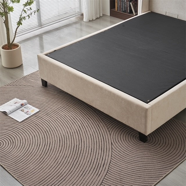 Rivera Ottoman Bed Super King - Beige