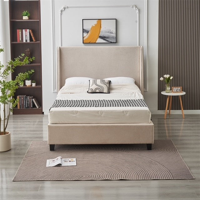 Rivera Ottoman Bed Super King - Beige