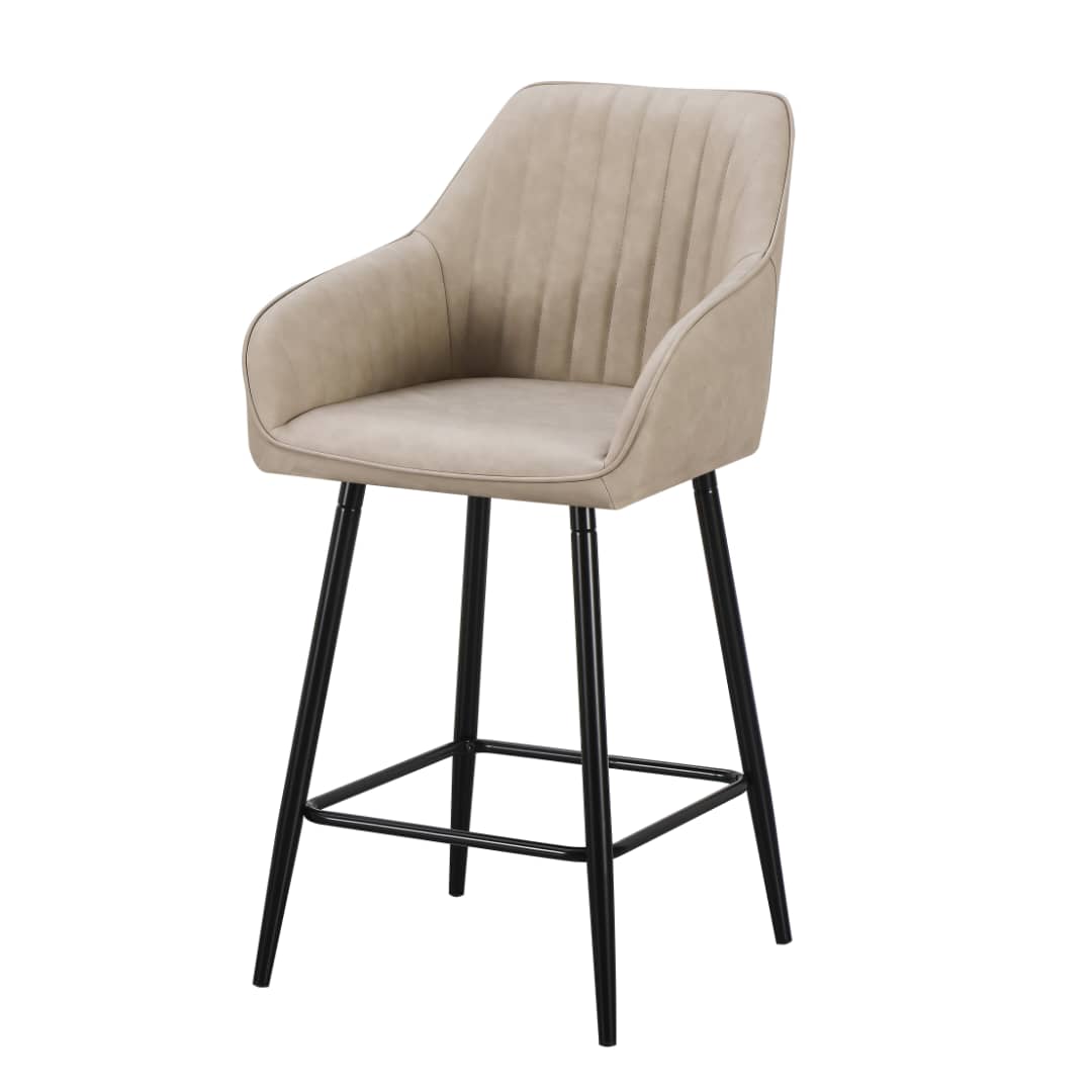 EZ Bar Stool - Taupe PU