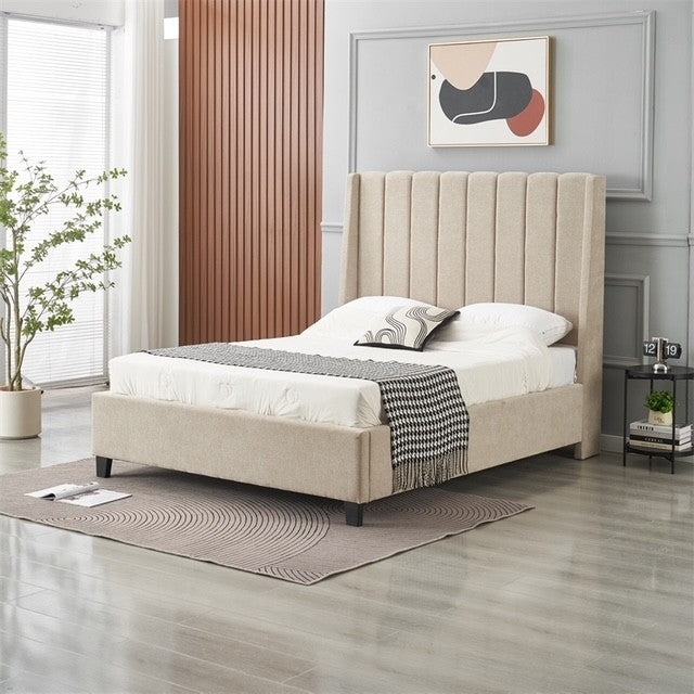 Oscar Super King size Bed frame - Natural