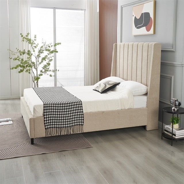 Oscar Super King size Bed frame - Natural
