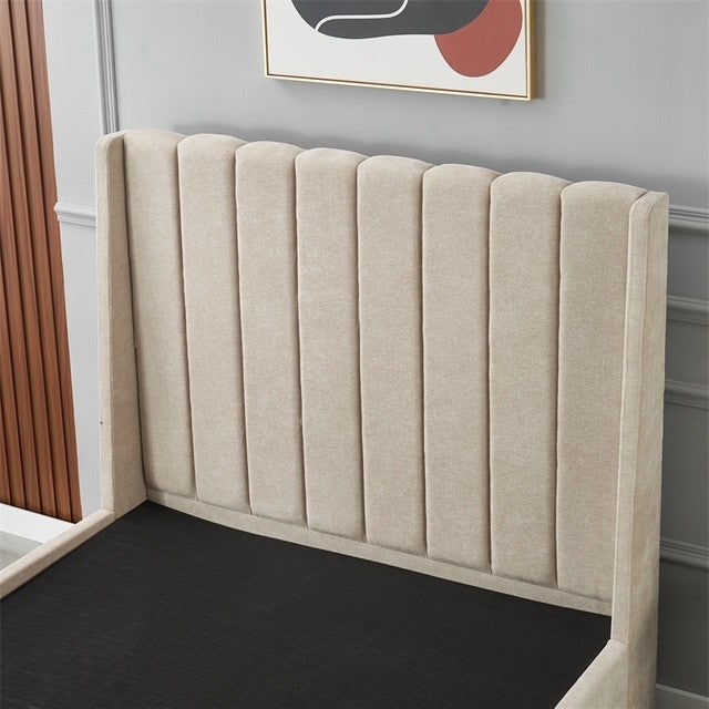 Oscar Super King size Bed frame - Natural