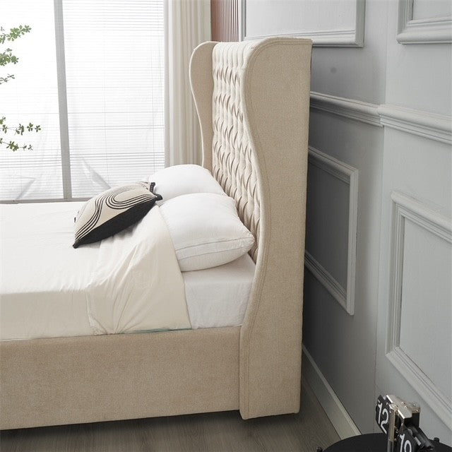 Vienna  Double size Bed frame - Natural