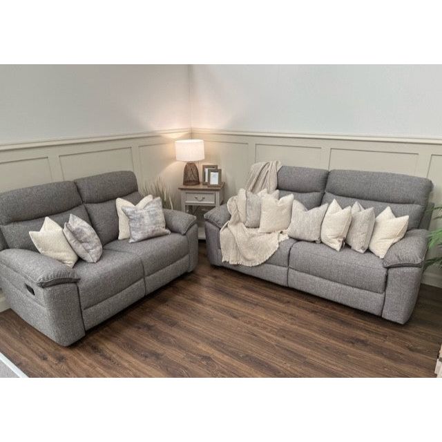 Layla Sofa Range - Dark Brown