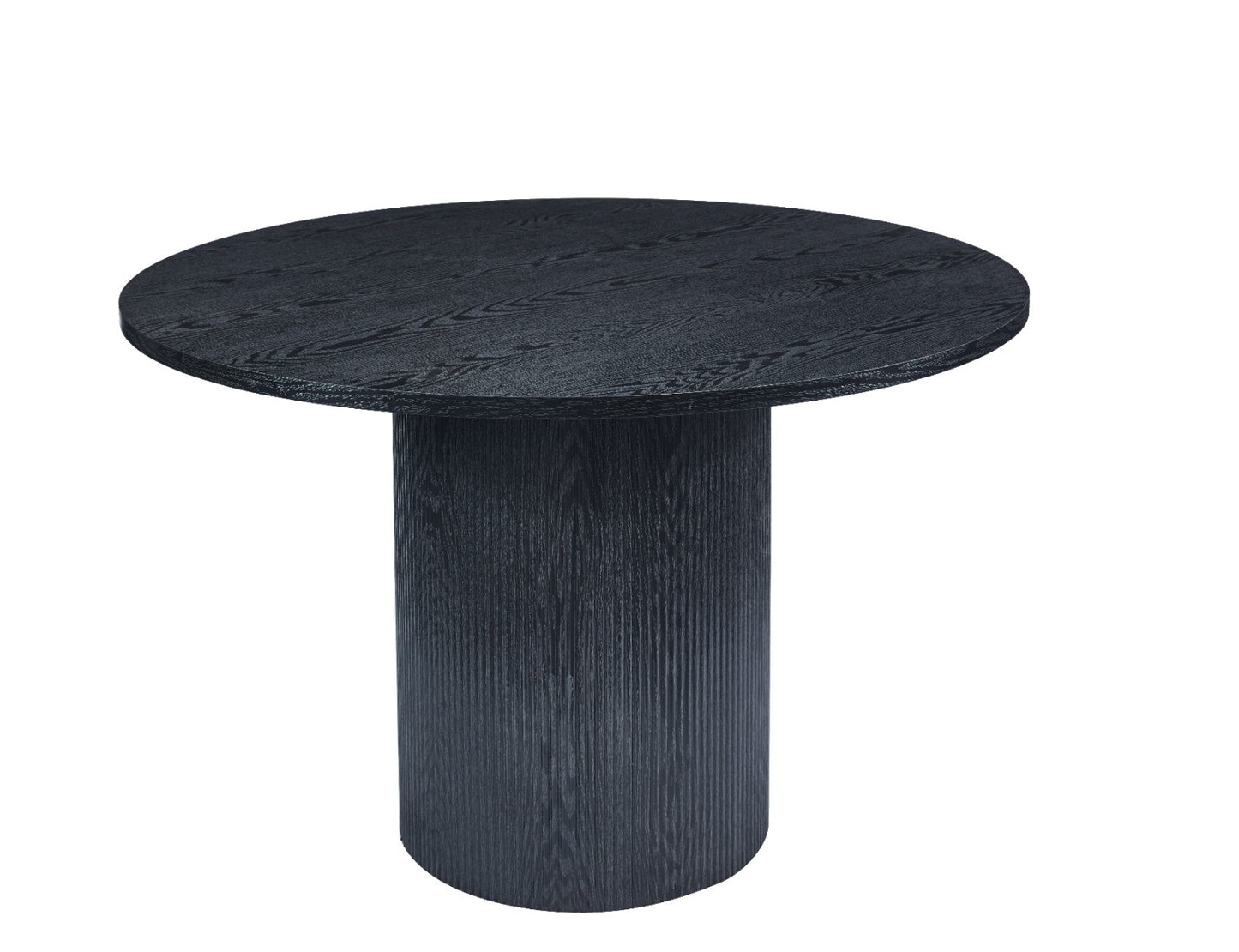 Kai Round Table Set - Black 120cm